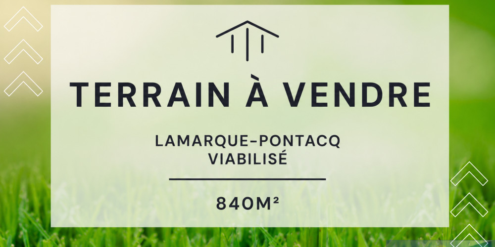 terrain à LAMARQUE PONTACQ (65380)